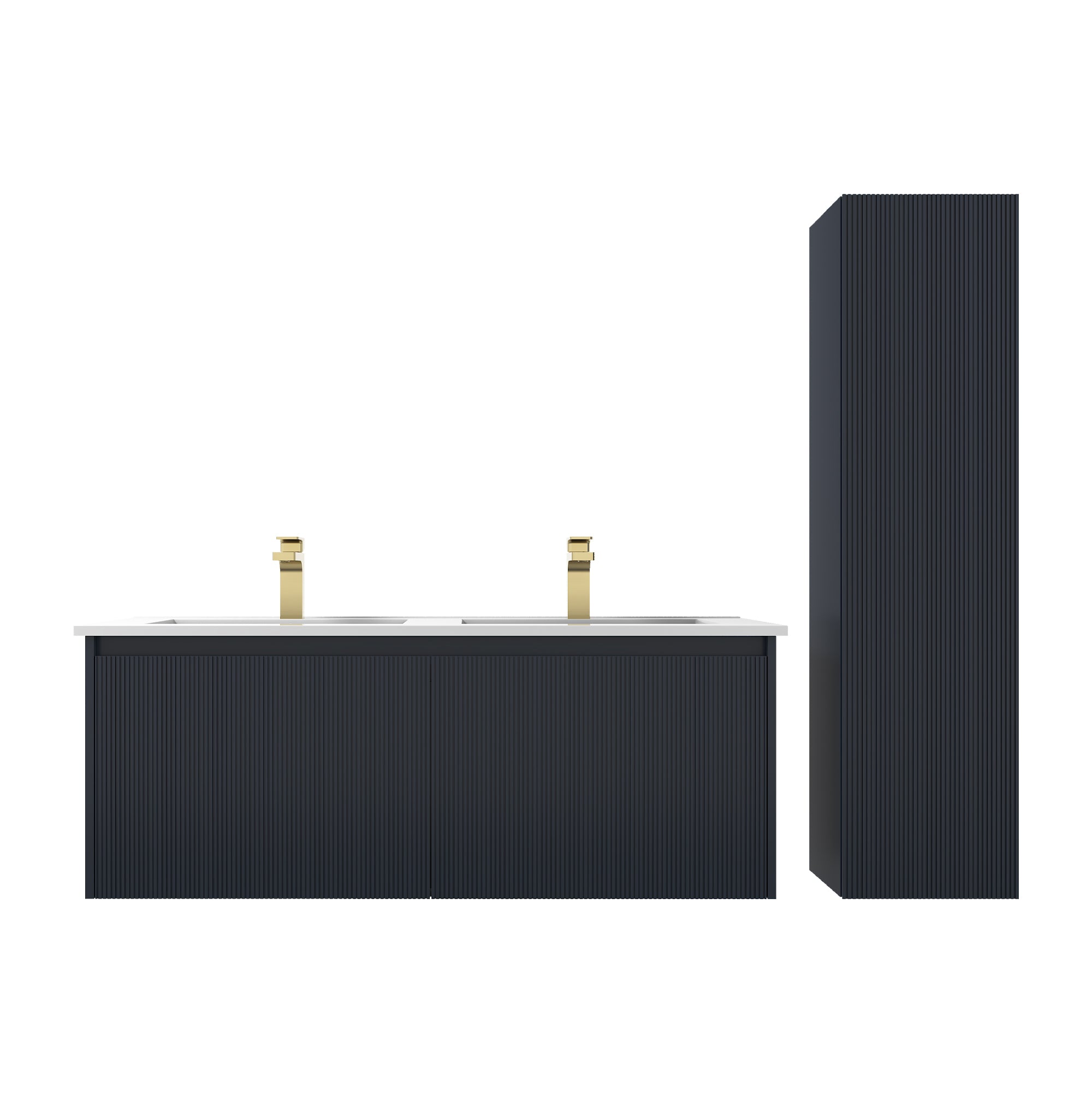Positano 48'' Double Vanity✔️Base Cabinet Only