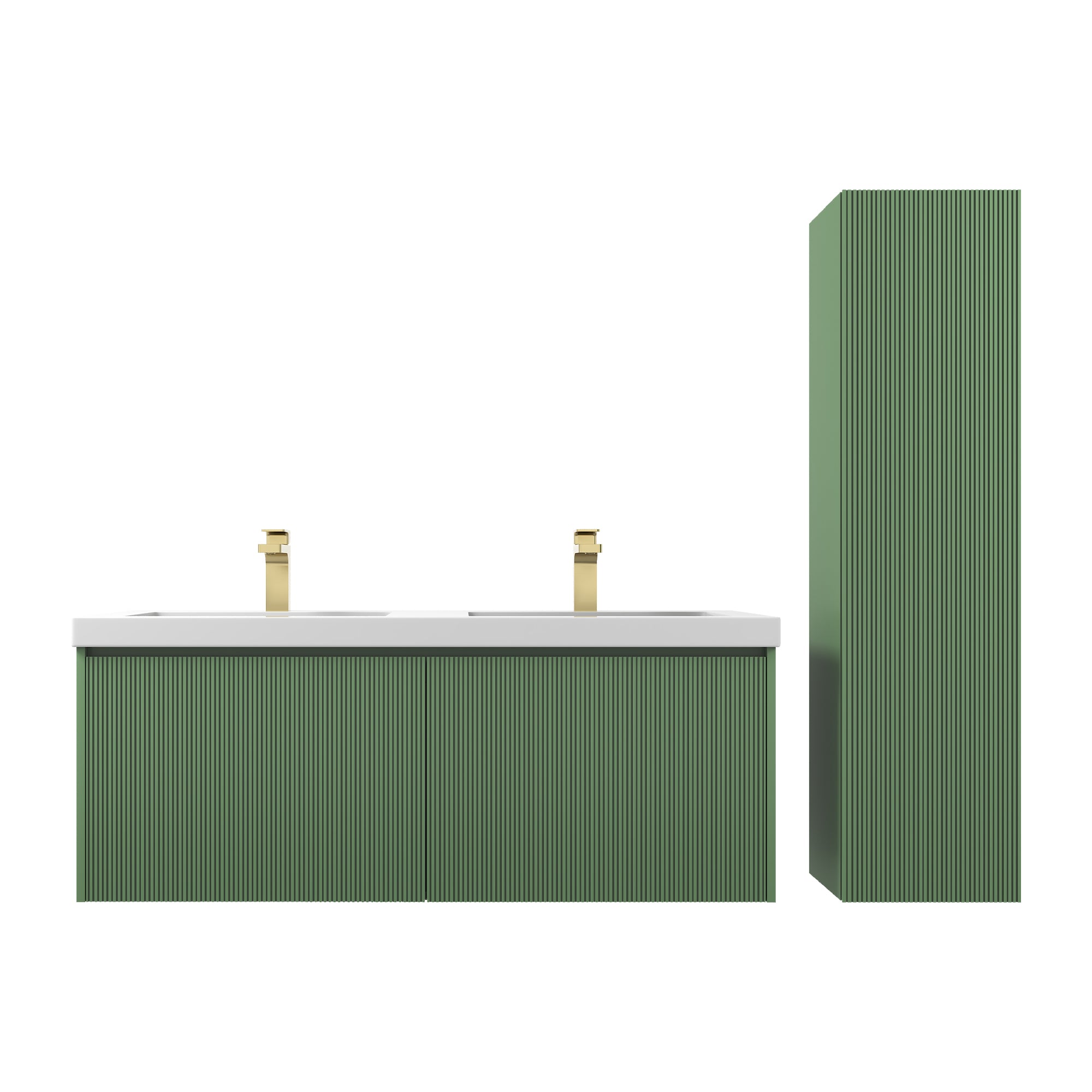 Positano 48'' Double Vanity✔️Base Cabinet Only