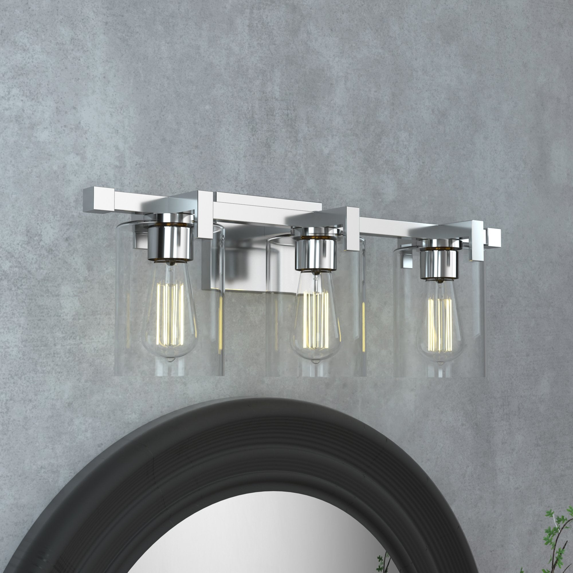24inch 3-Light Dimmable LED Vanity Light WL0002
