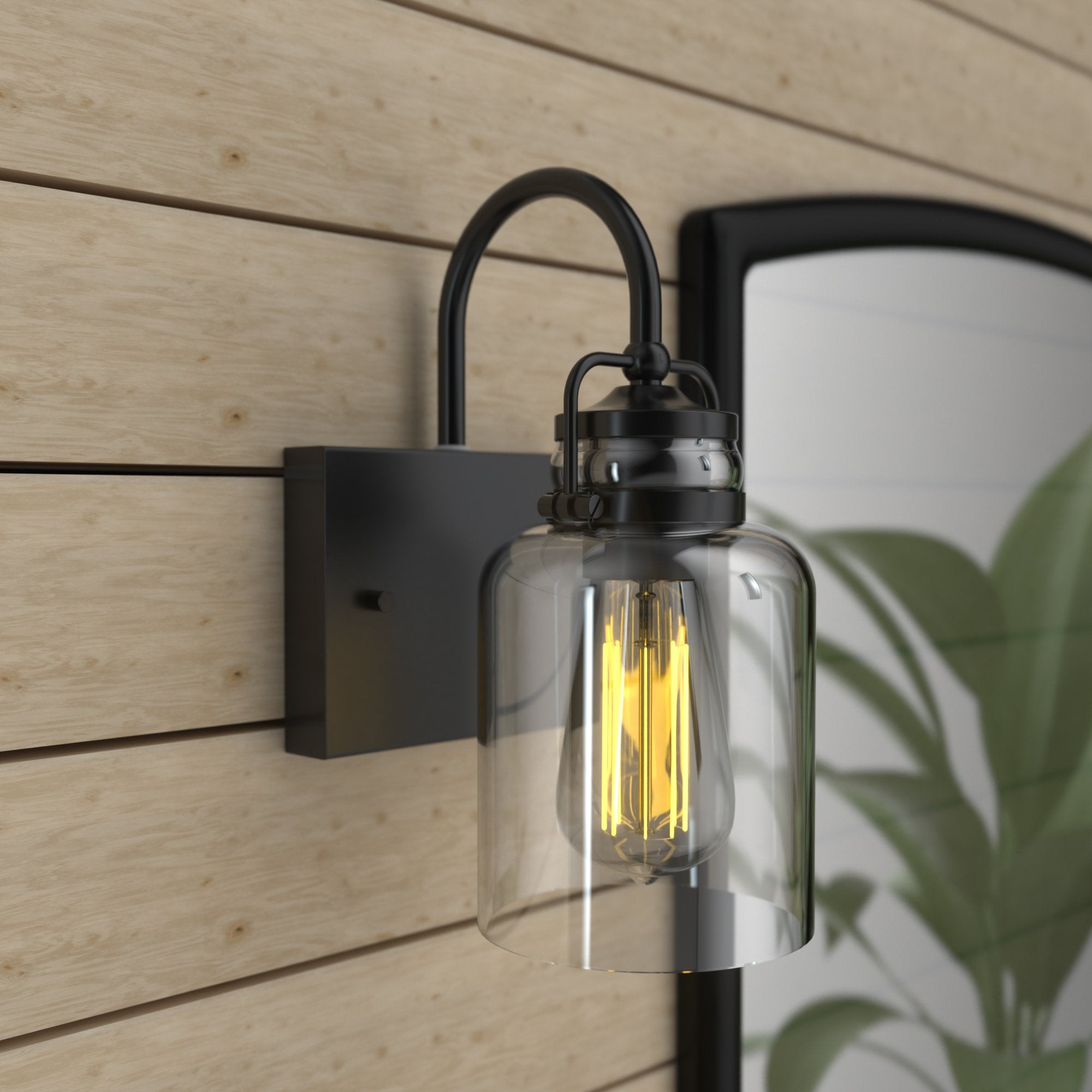 1-Light Dimmable LED Wall Sconce WL0004