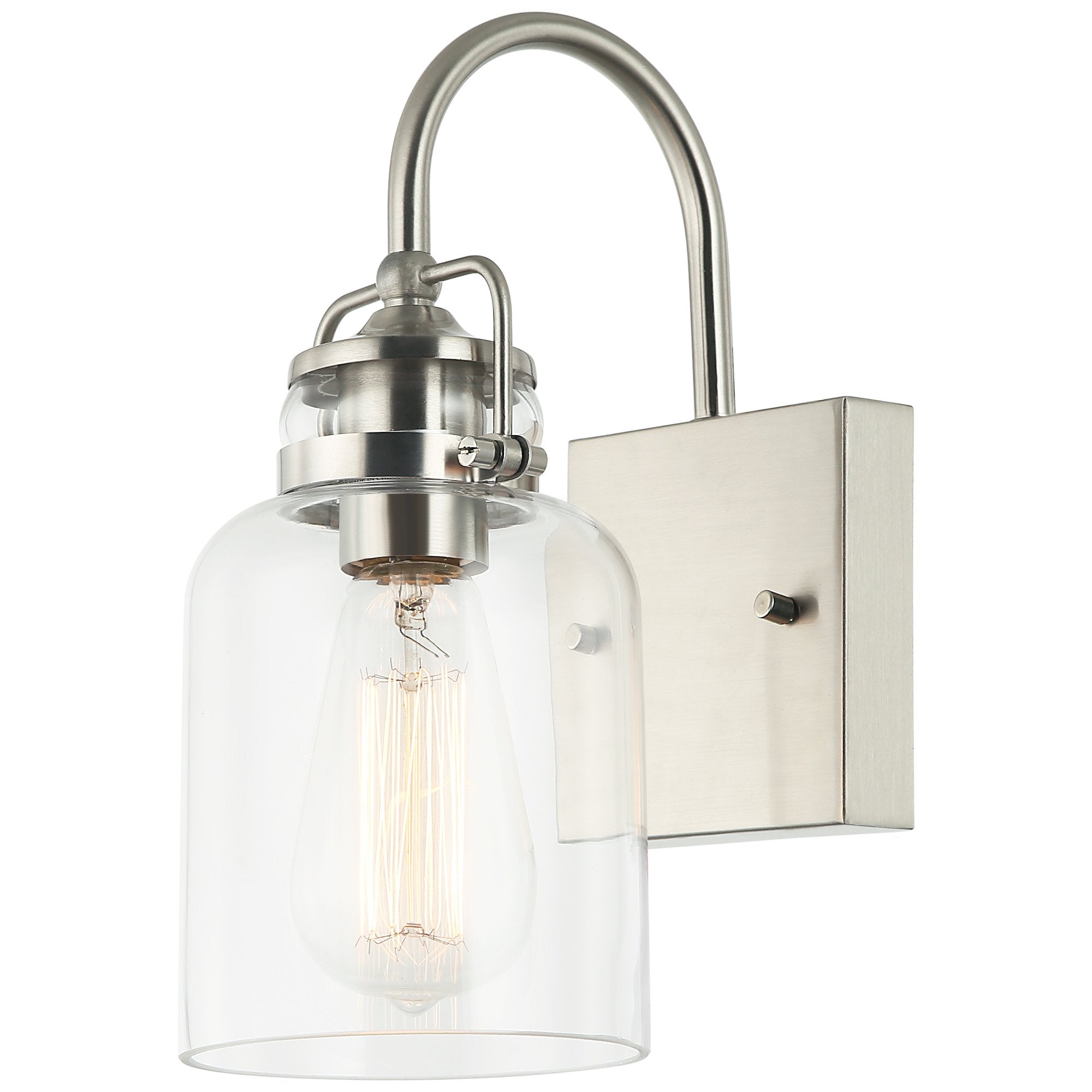 1-Light Dimmable LED Wall Sconce WL0004