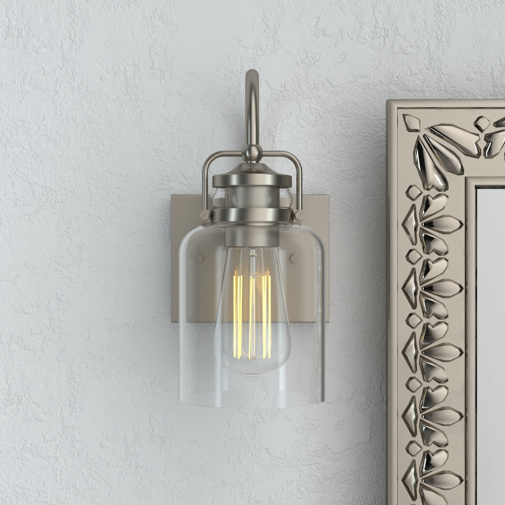 1-Light Dimmable LED Wall Sconce WL0004