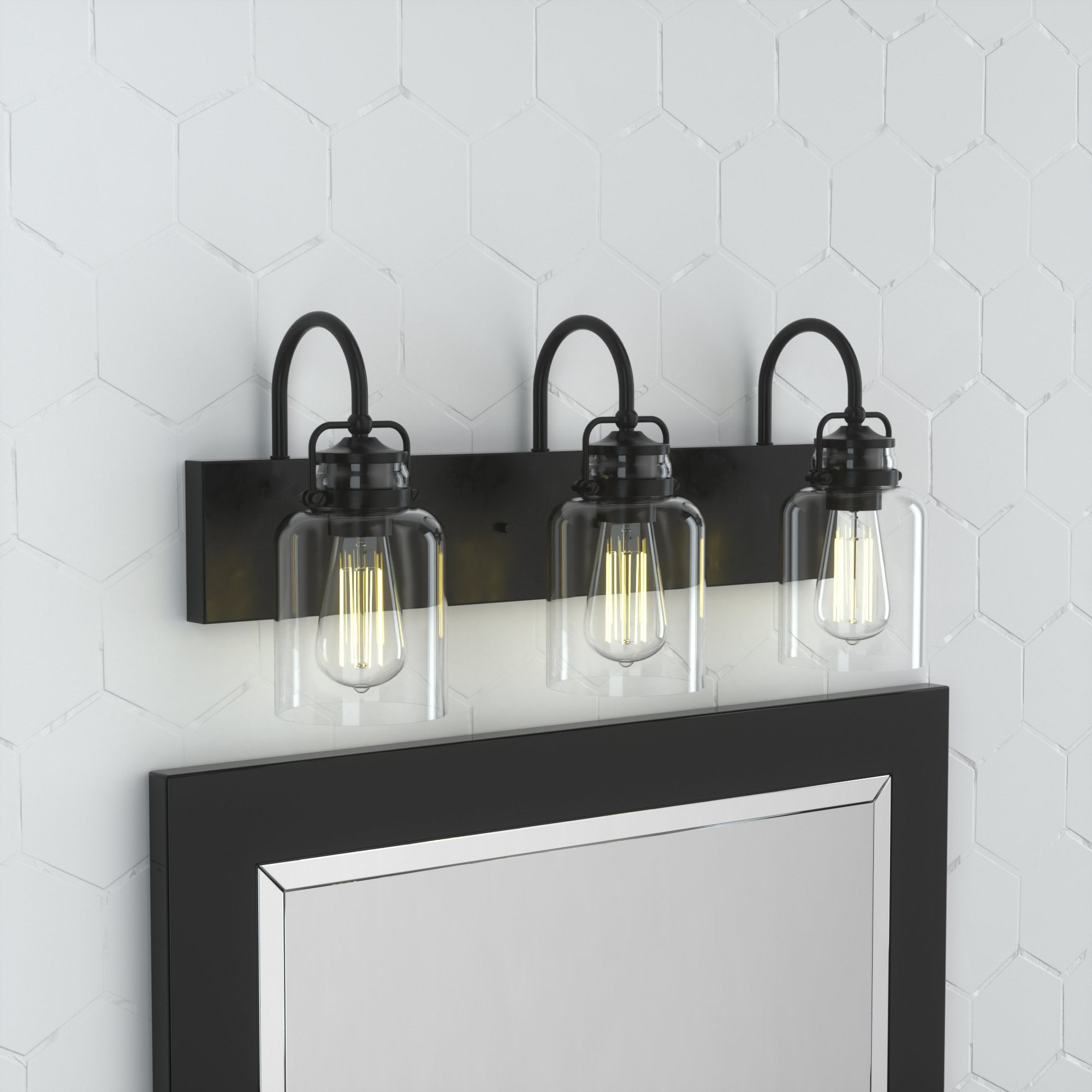 24Inch 3-Light Dimmable LED Vanity Light WL0004