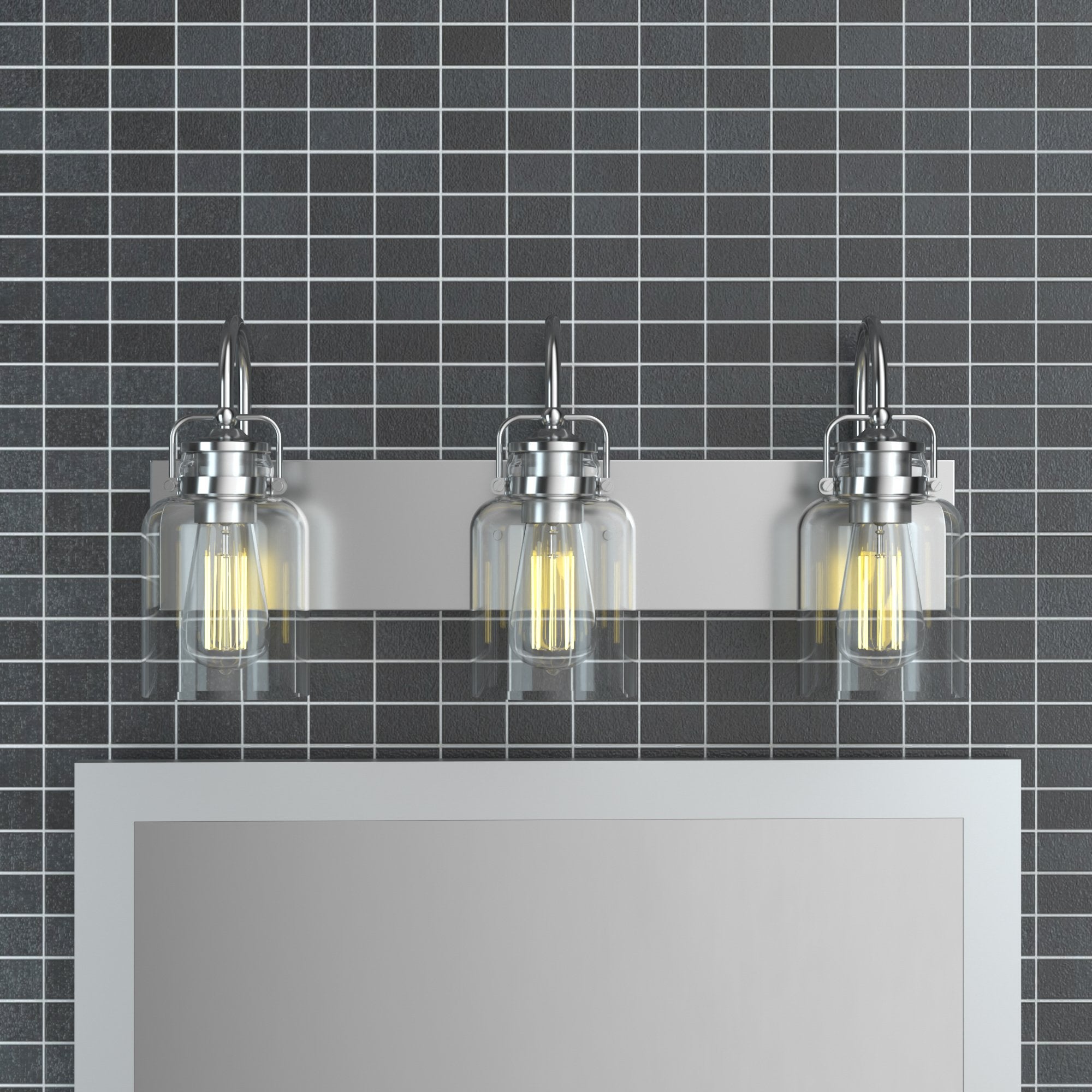 24Inch 3-Light Dimmable LED Vanity Light WL0004