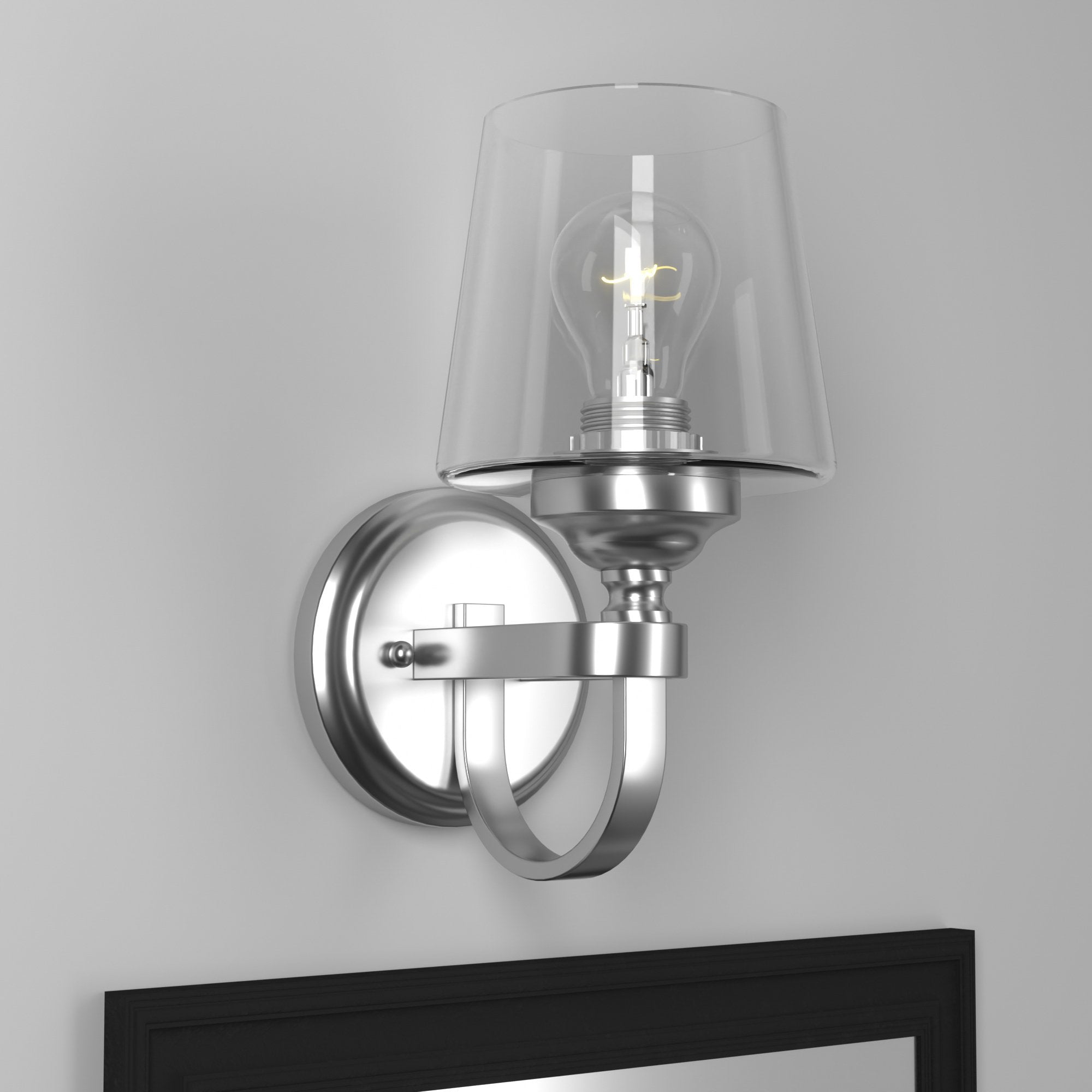 1-Light Dimmable LED Wall Sconce WL0010