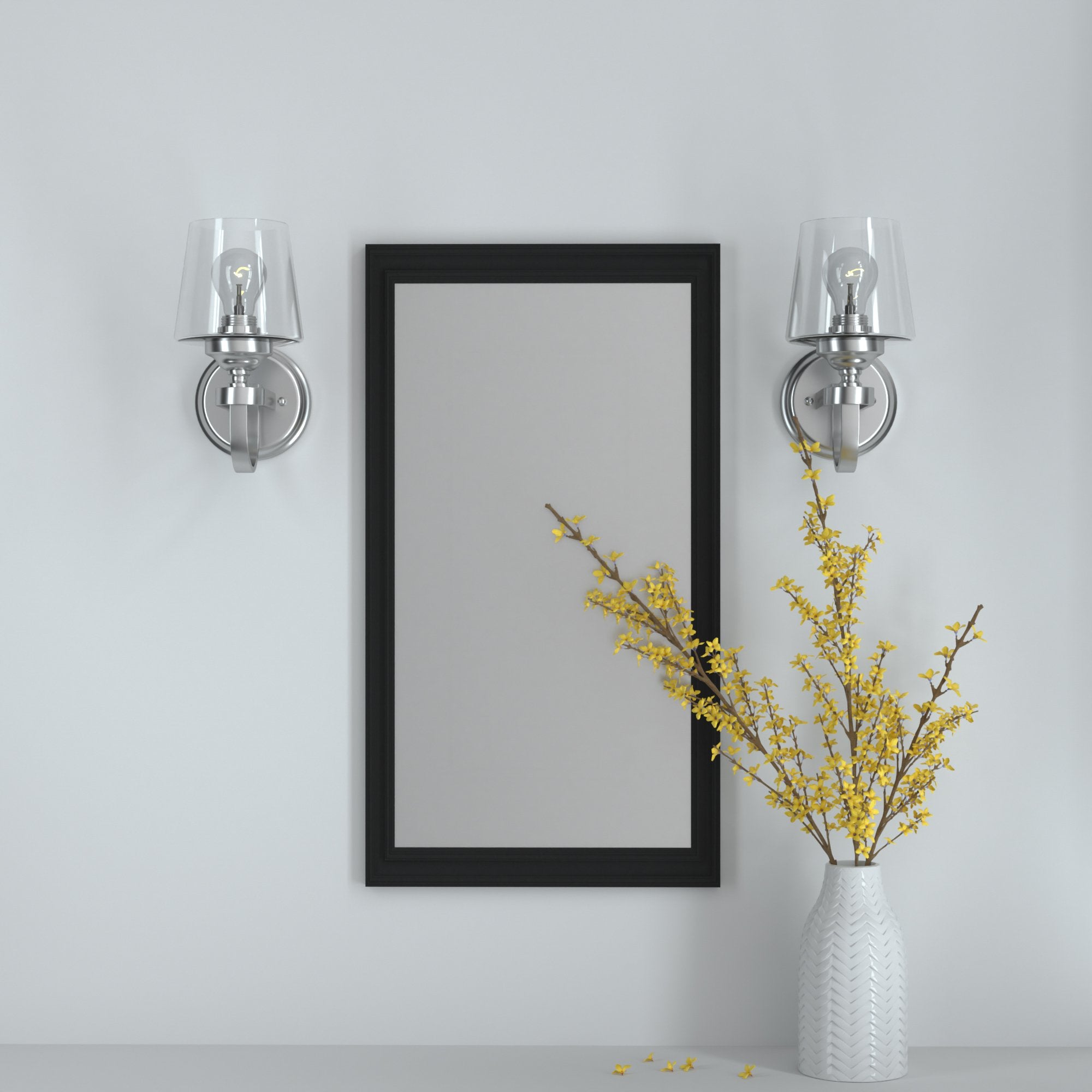 1-Light Dimmable LED Wall Sconce WL0010