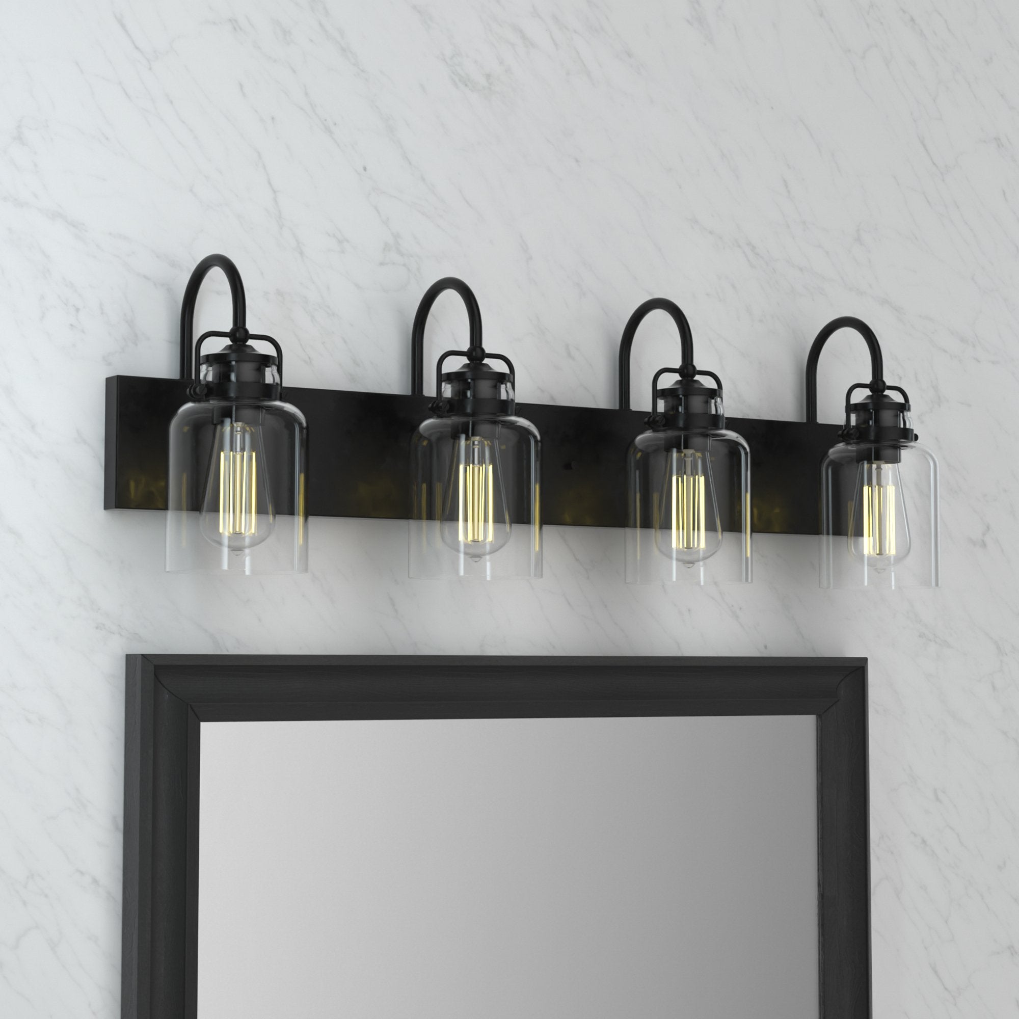 30Inch 4-Light Dimmable LED Vanity Light WL0004