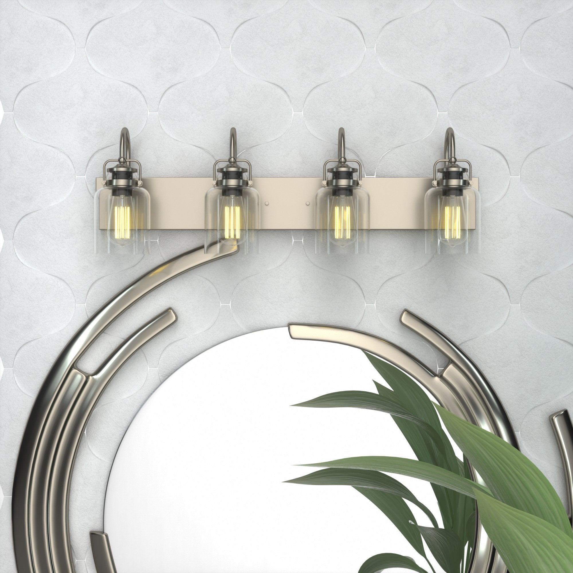 30Inch 4-Light Dimmable LED Vanity Light WL0004