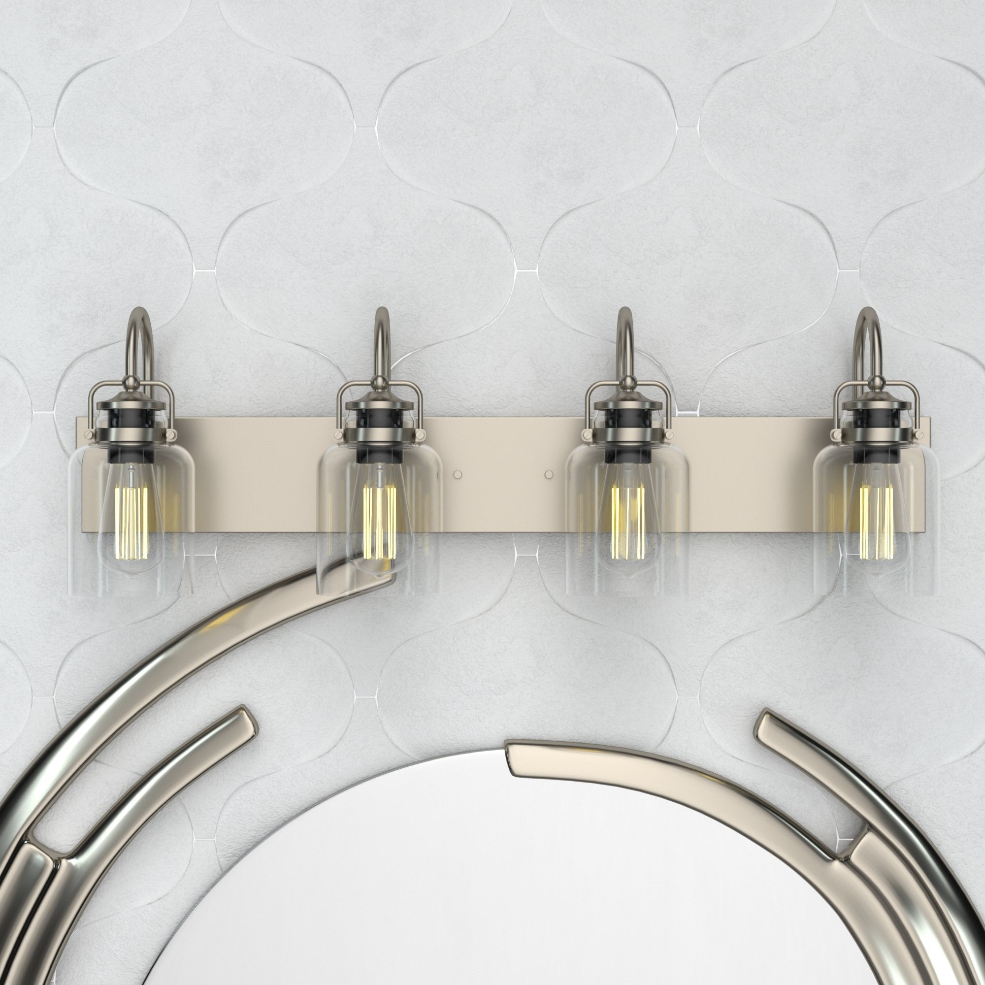 30Inch 4-Light Dimmable LED Vanity Light WL0004