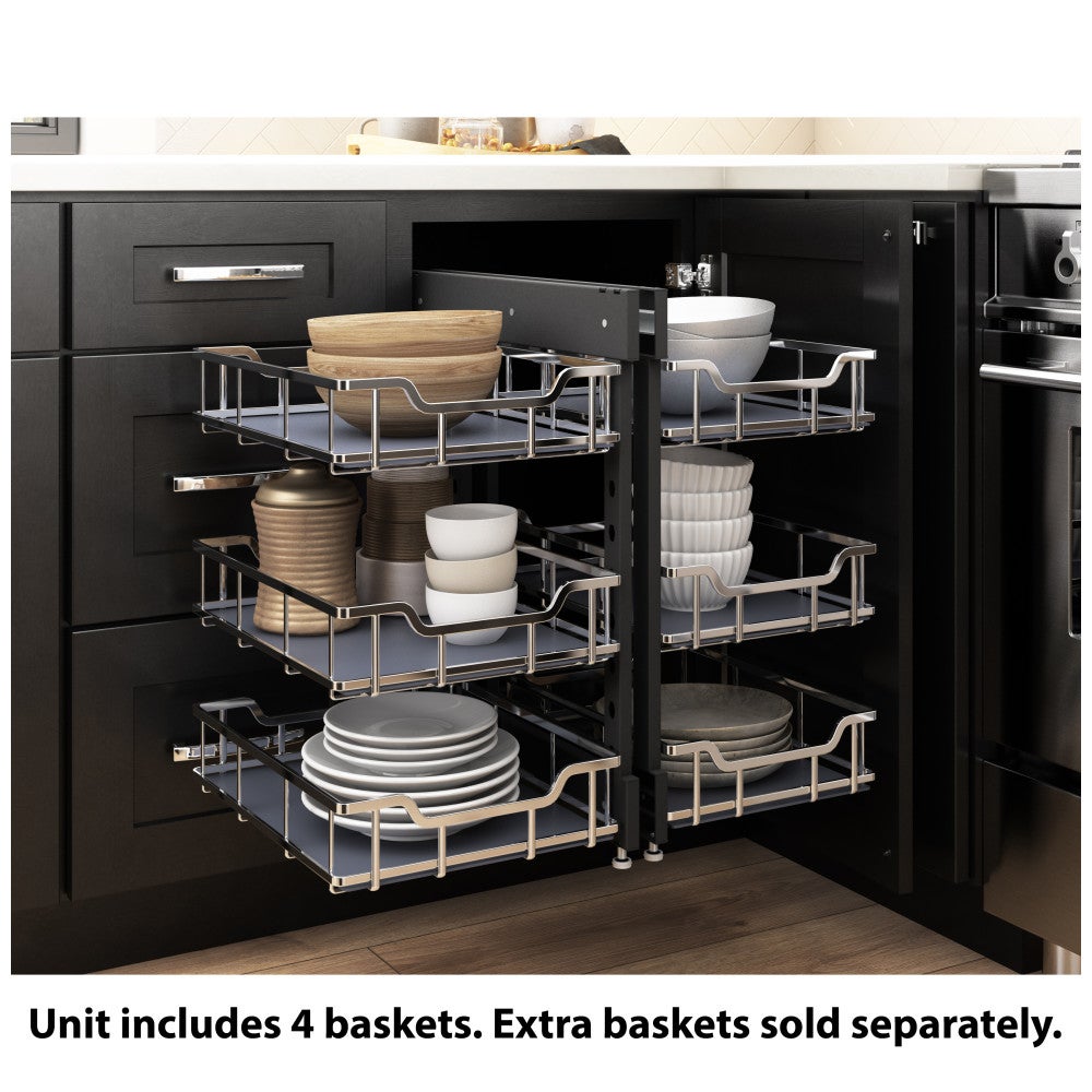 STORAGE WITH STYLE® Full-Height Blind Corner Organizer