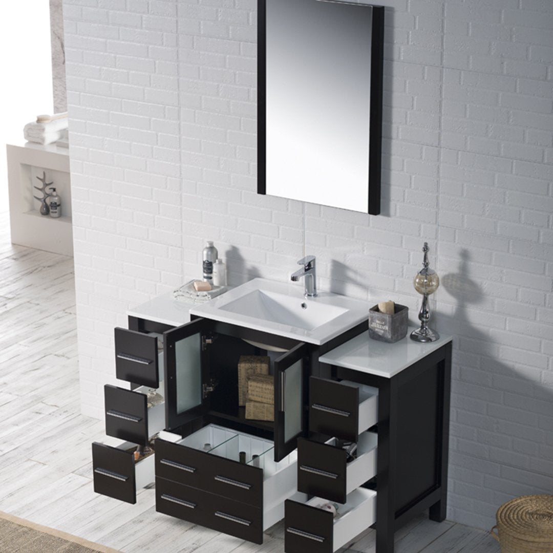 Sydney 48 Inch Vanity with Side Cabinet