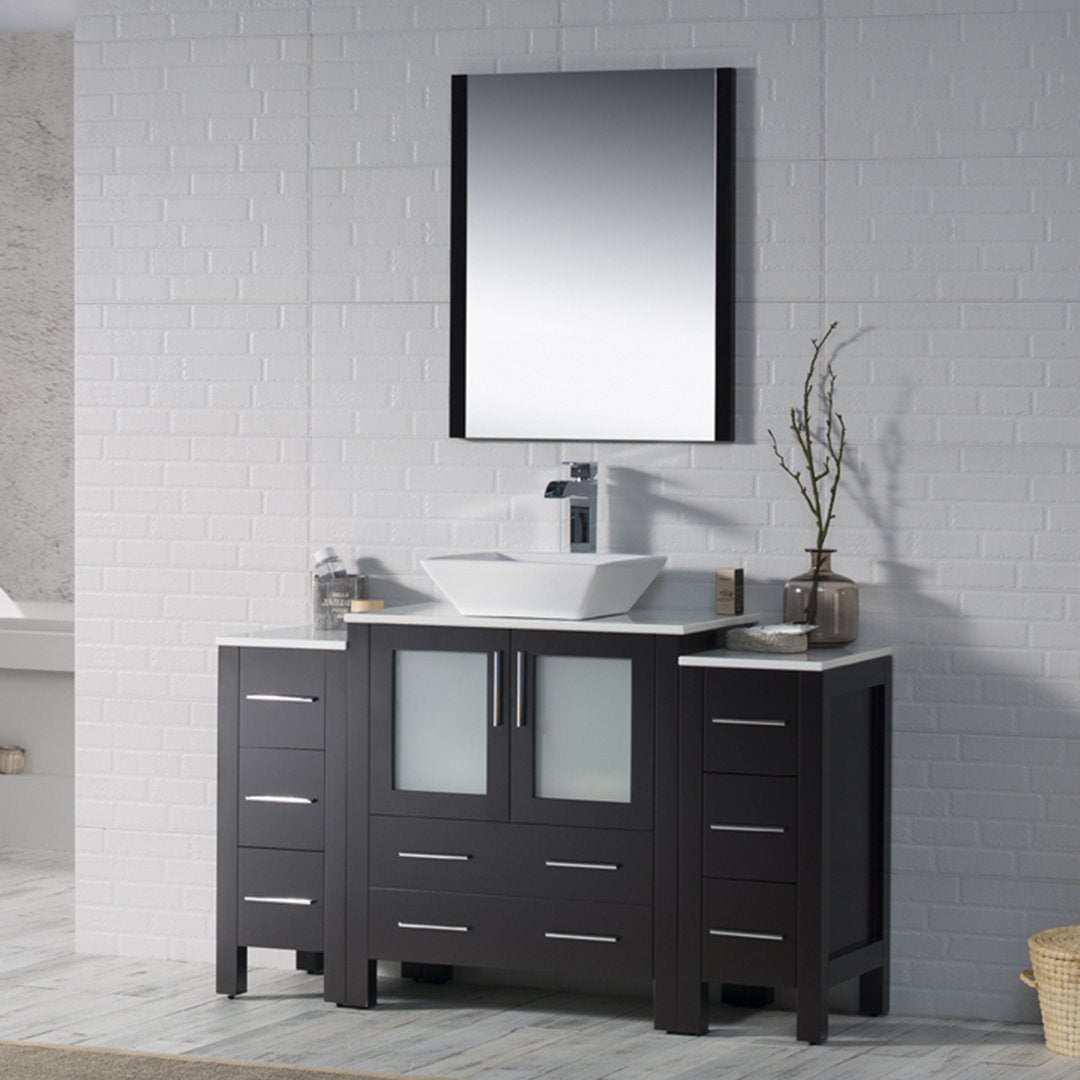 Sydney 54 Inch Vanity with Side Cabinet