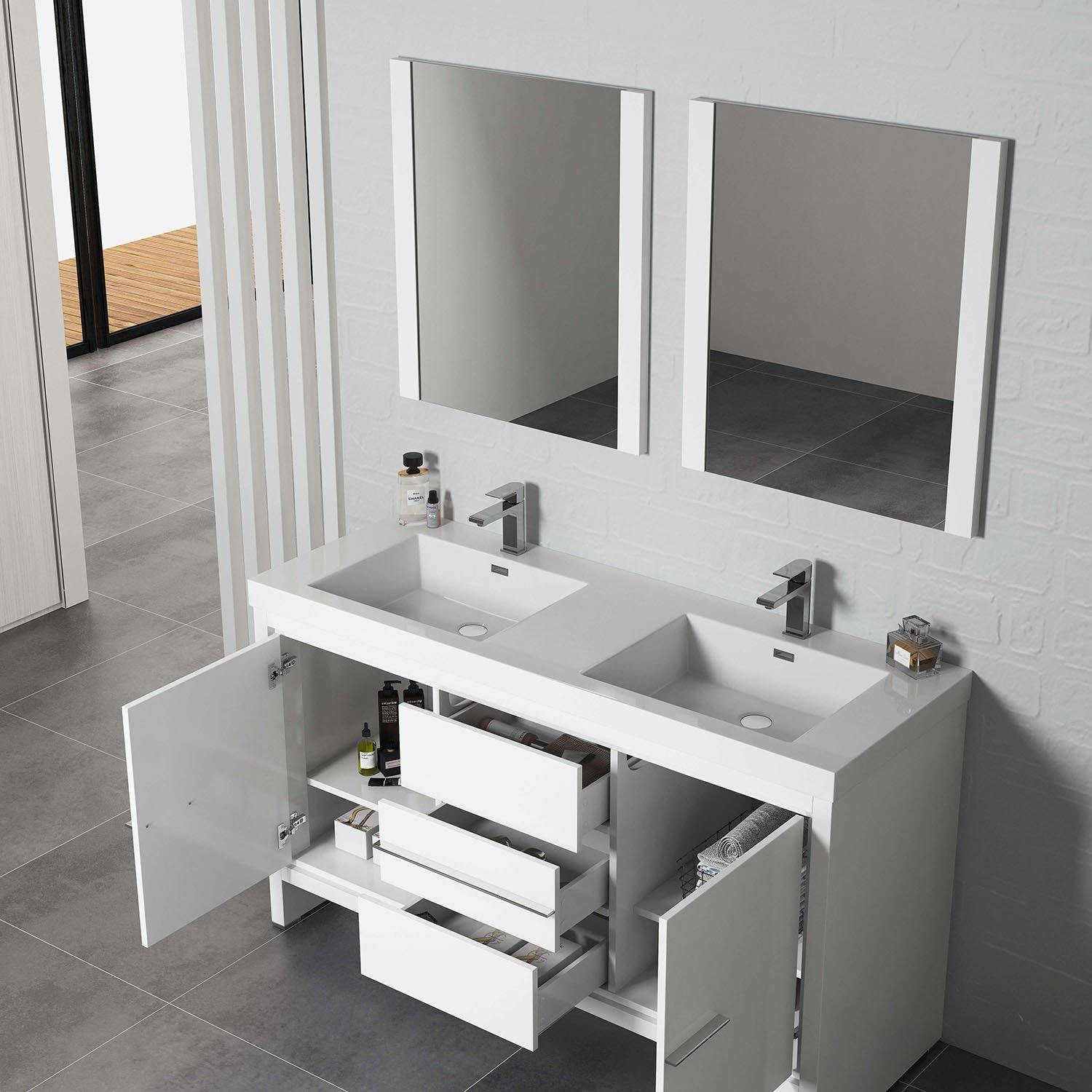 Milan 60 Inch Vanity - ezkitchenbath