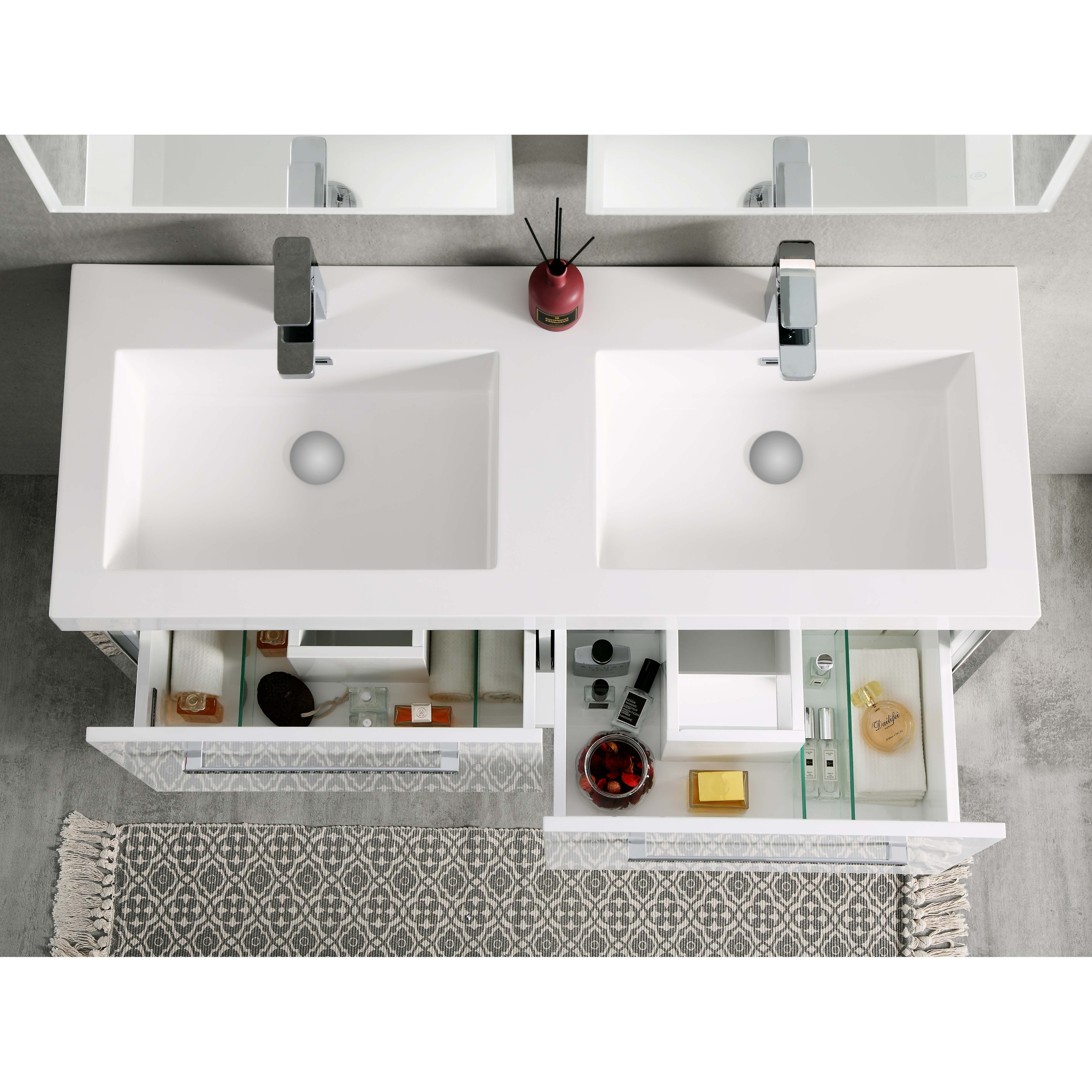 Riga 48 Inch Vanity – Double Sinks