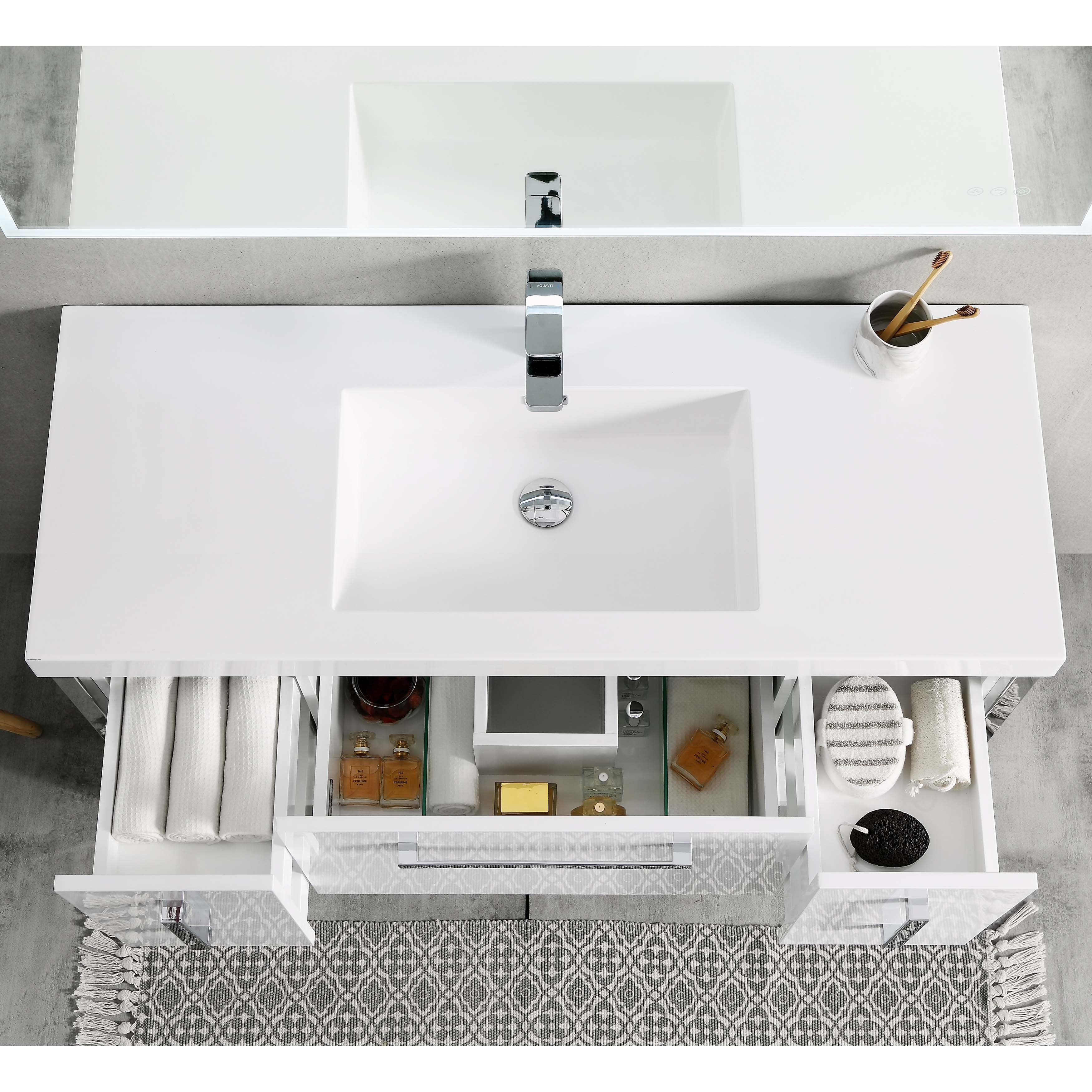 Riga 48 Inch Vanity – Single Sink