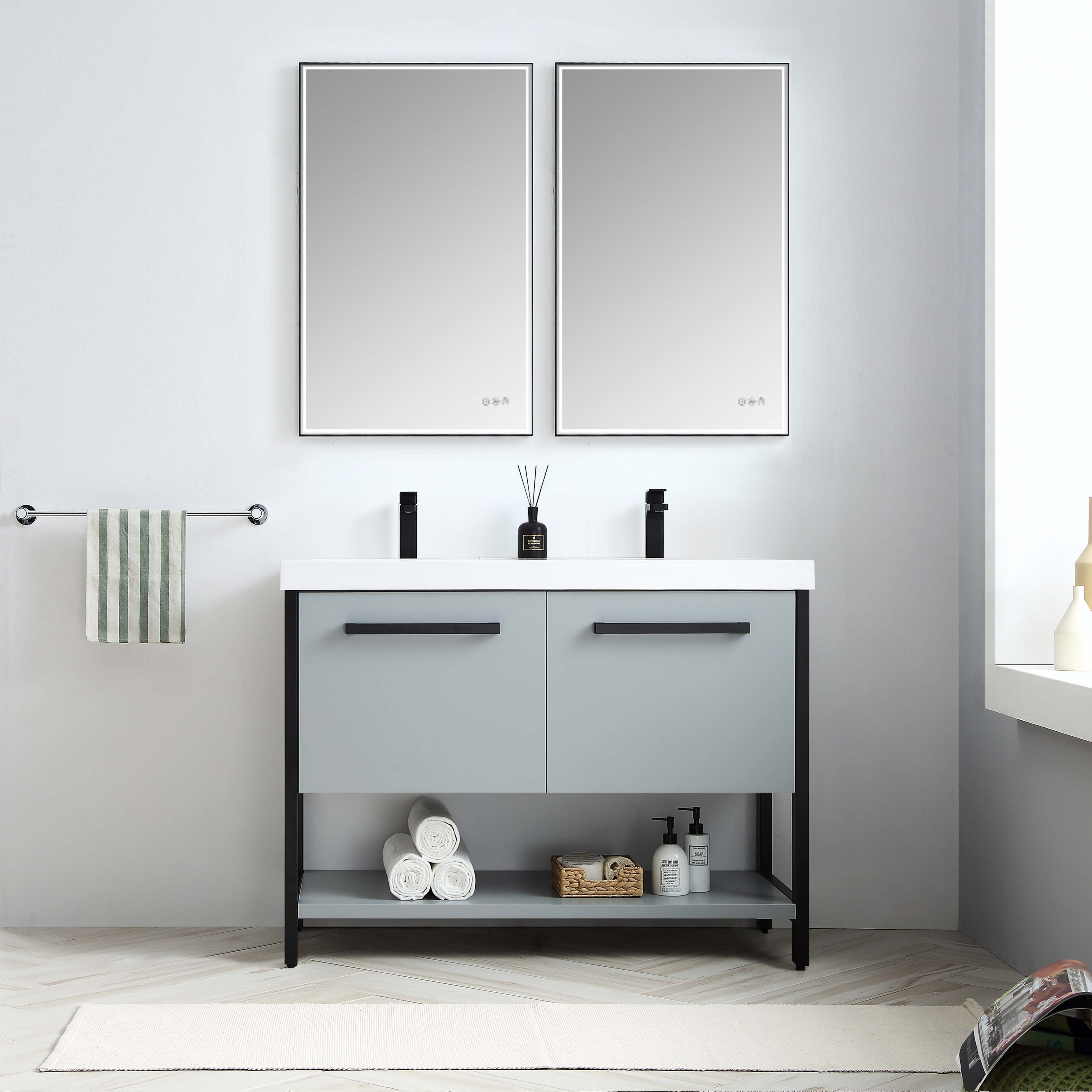 Riga 48 Inch Vanity – Double Sinks