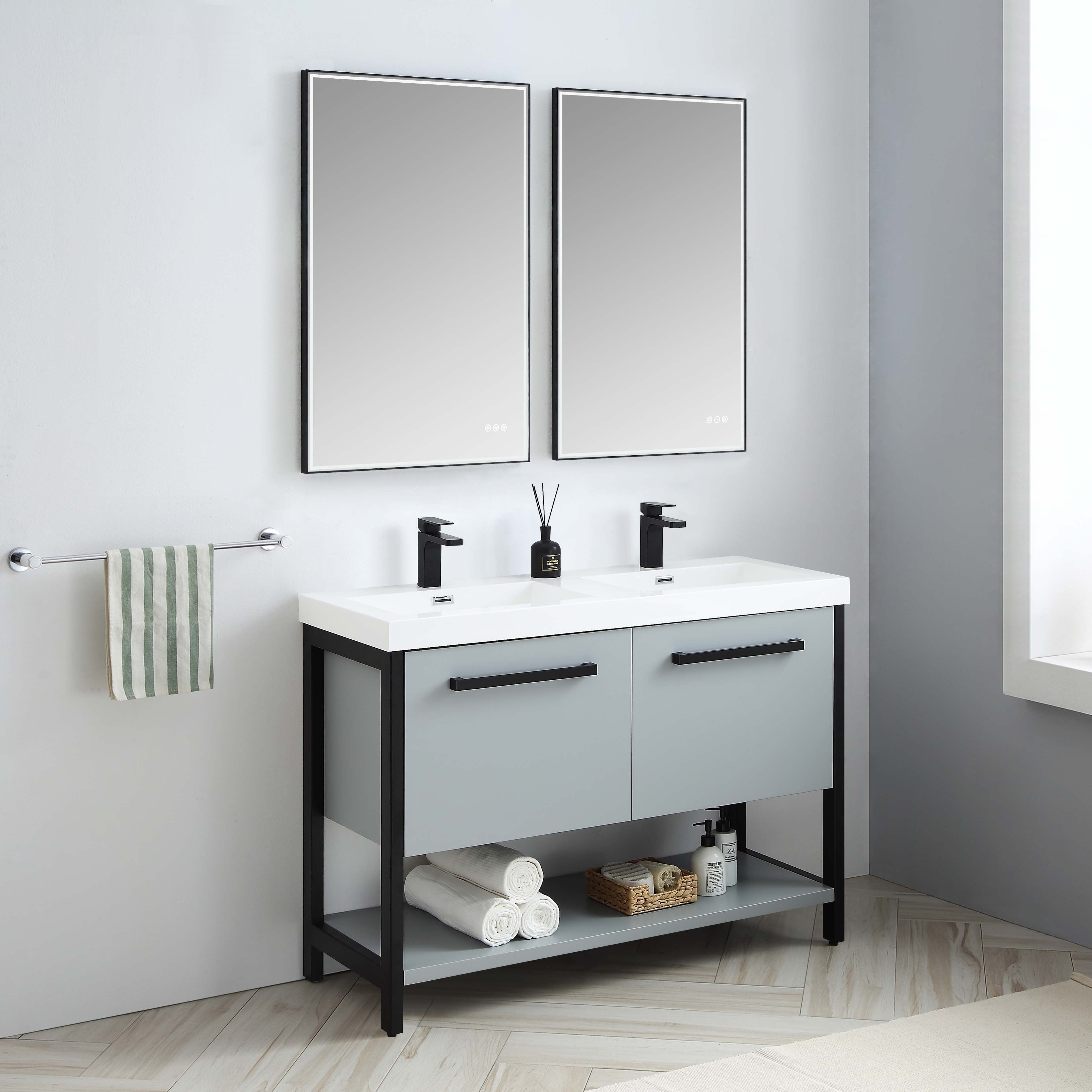 Riga 48 Inch Vanity – Double Sinks