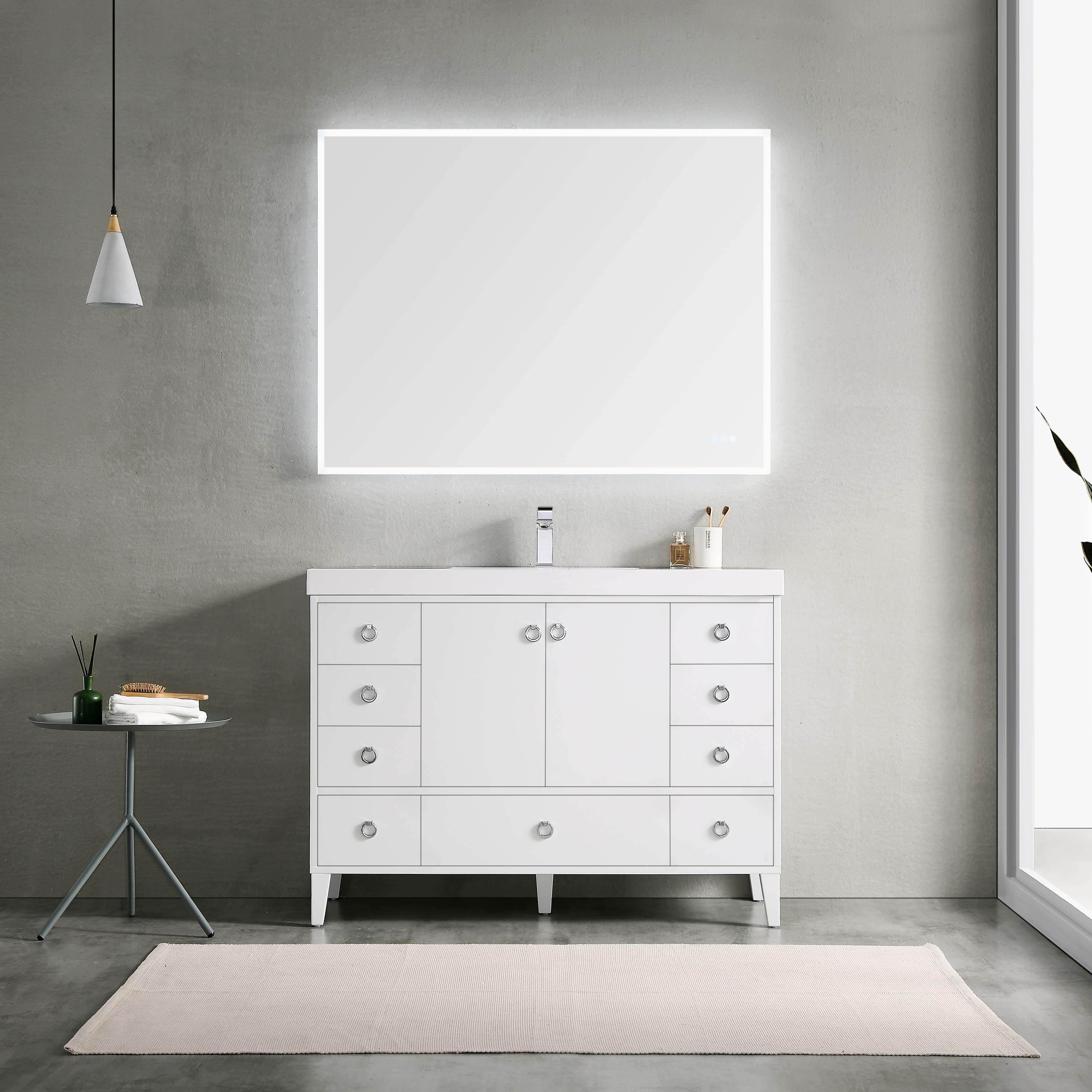 Lyon 48 Inch Vanity – Single Sink - ezkitchenbath