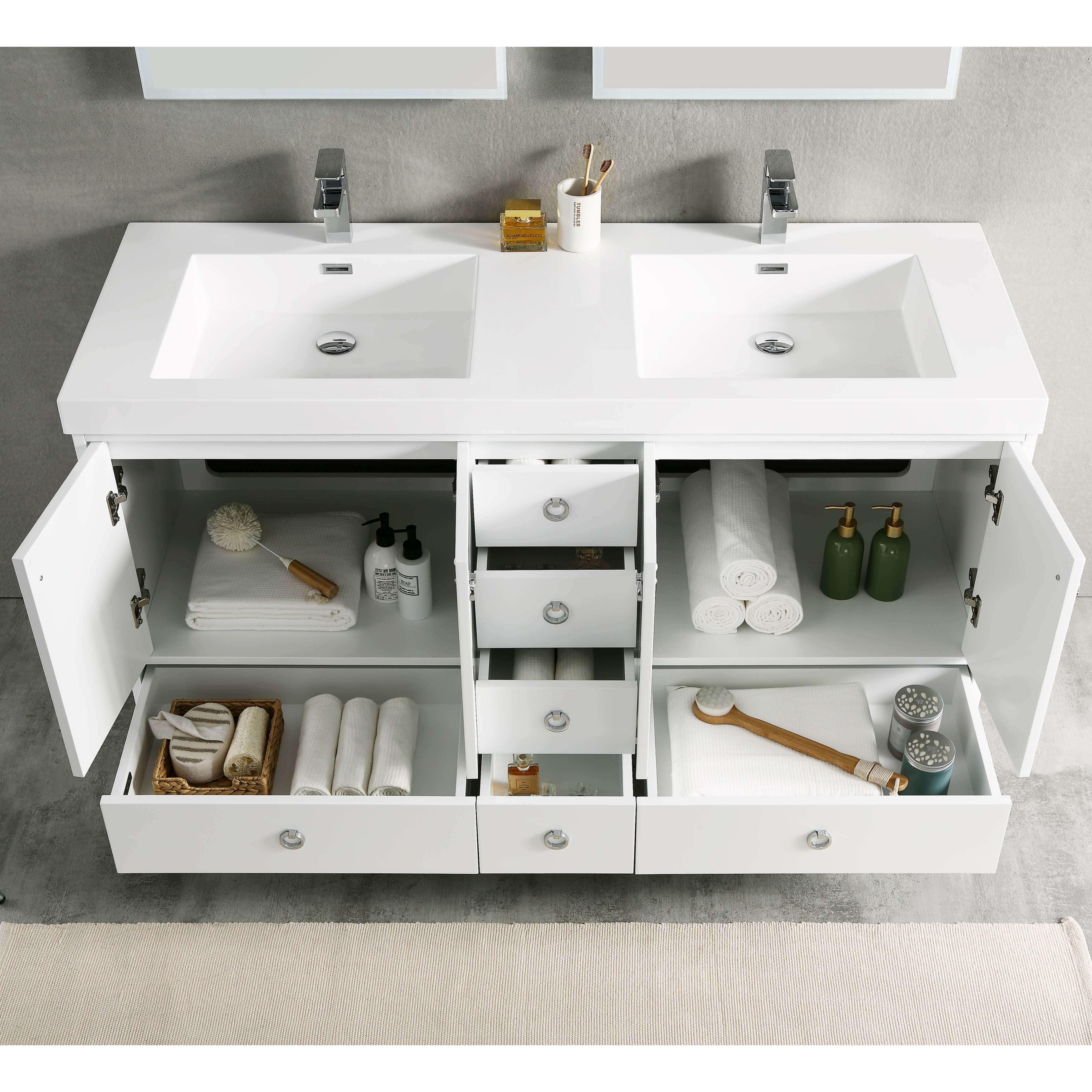 Lyon 60 Inch Vanity - ezkitchenbath