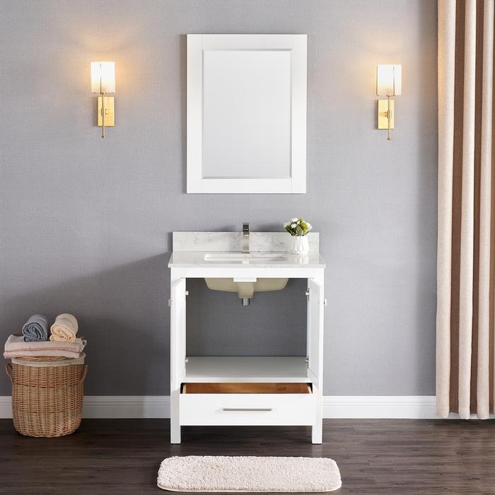 1901 Series 30" Bathroom Vanity Cabinet Set