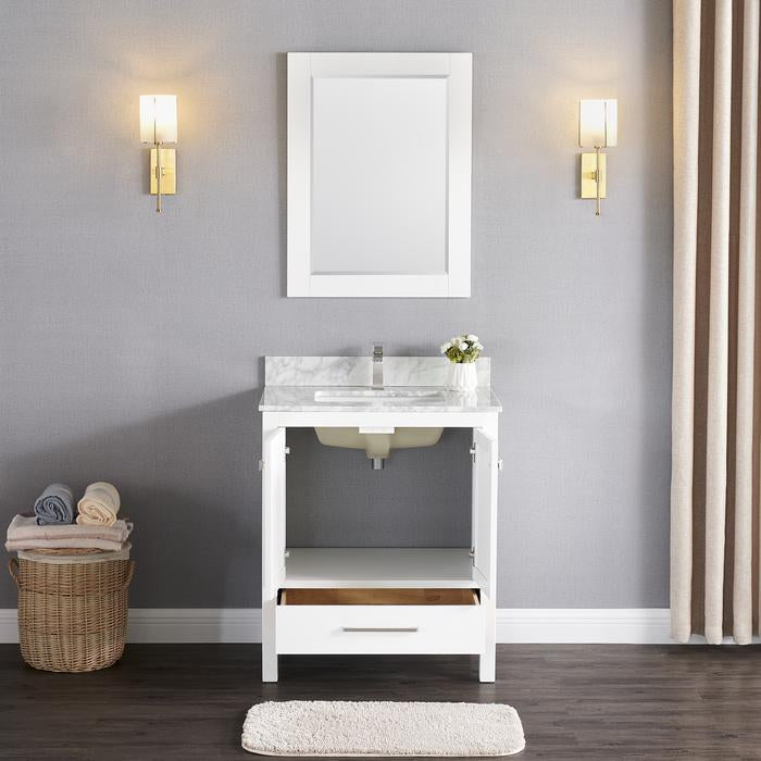 1901 Series 30" Bathroom Vanity Cabinet Set