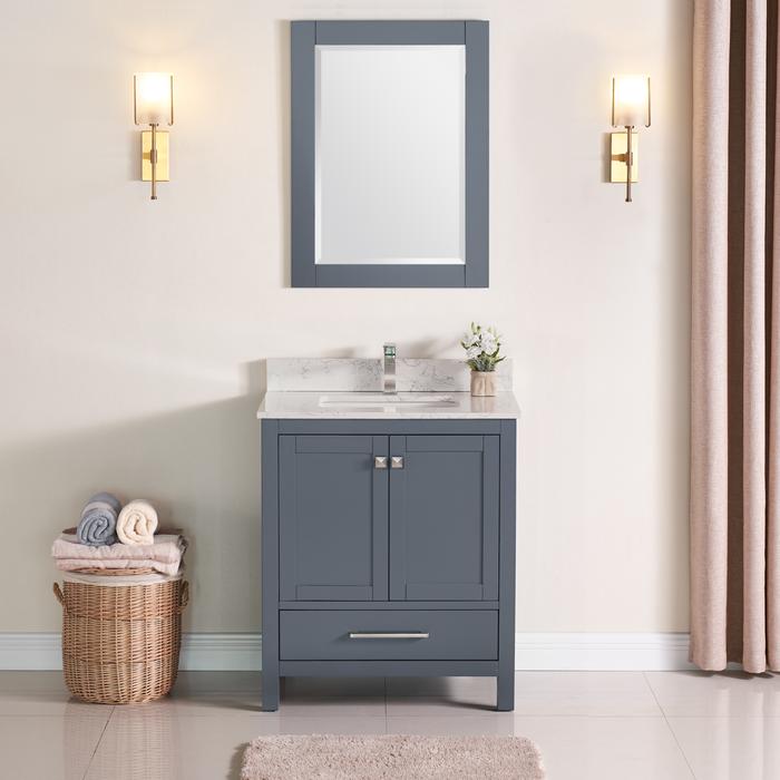 1901 Series 30" Bathroom Vanity Cabinet Set