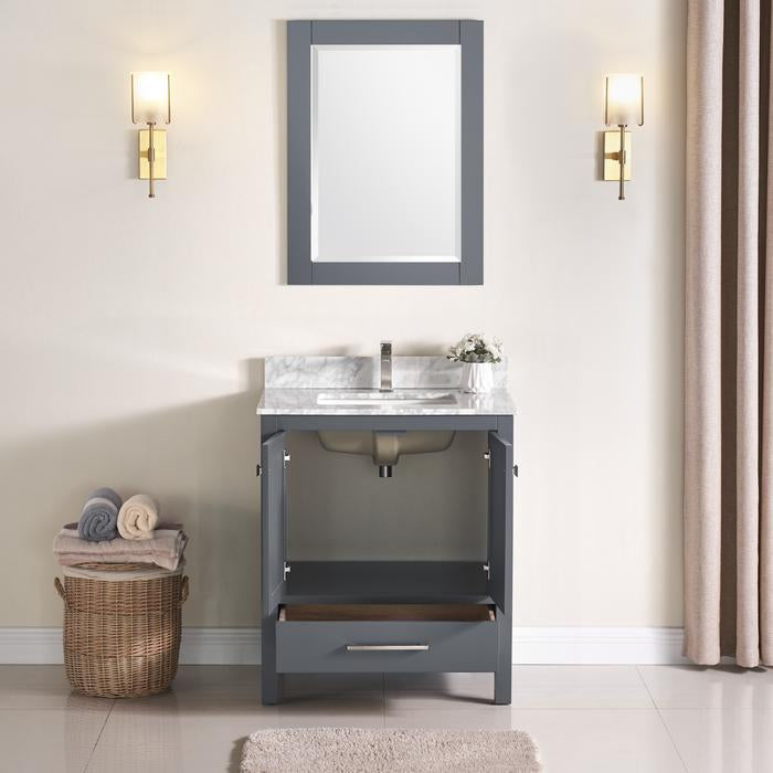 1901 Series 30" Bathroom Vanity Cabinet Set