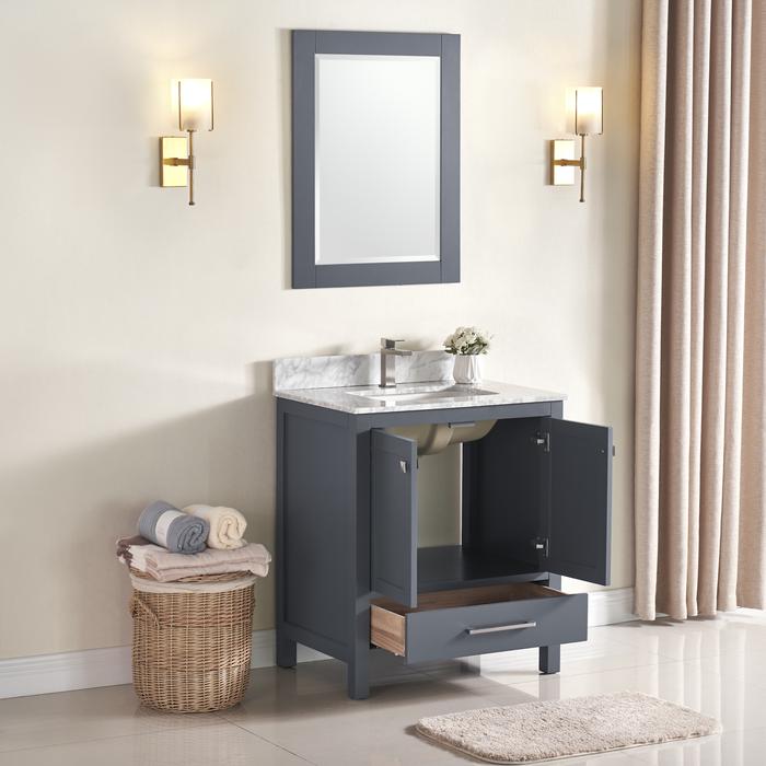 1901 Series 30" Bathroom Vanity Cabinet Set