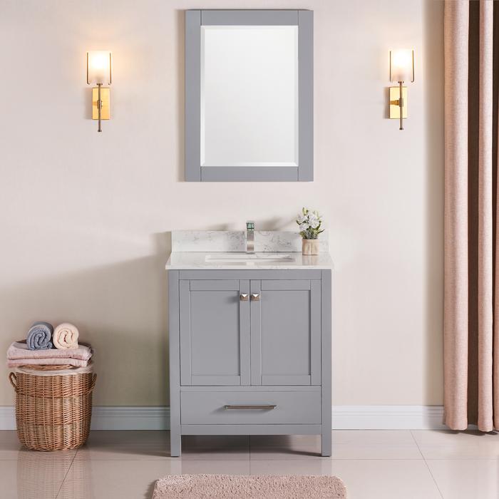 1901 Series 30" Bathroom Vanity Cabinet Set