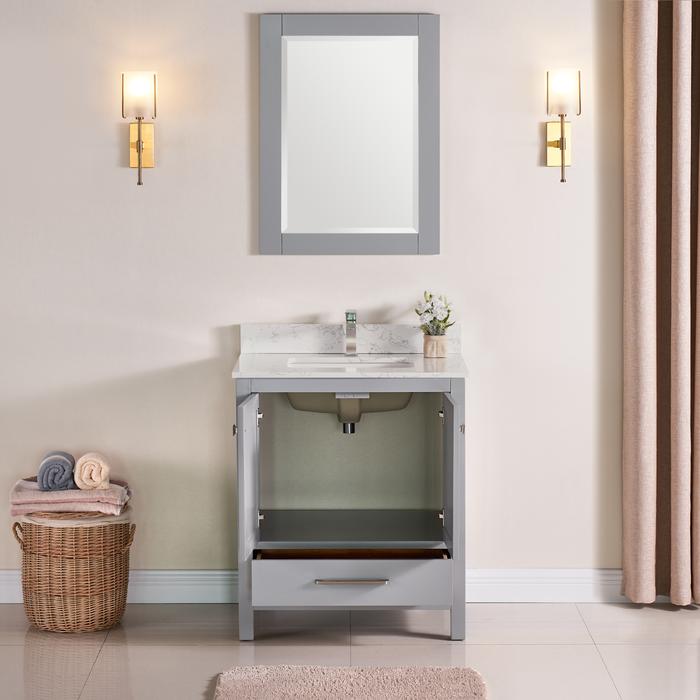 1901 Series 30" Bathroom Vanity Cabinet Set