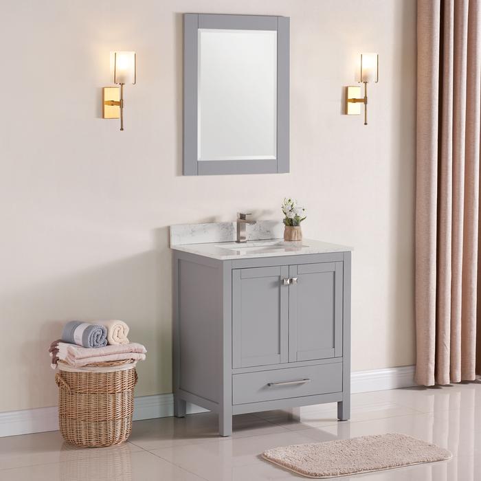 1901 Series 30" Bathroom Vanity Cabinet Set