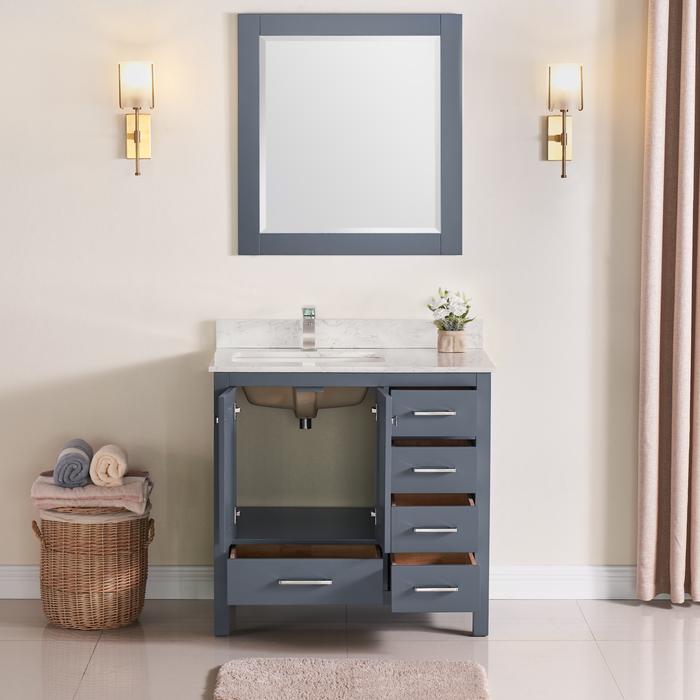 1901 Series 36'' Bathroom Vanity Cabinet Set