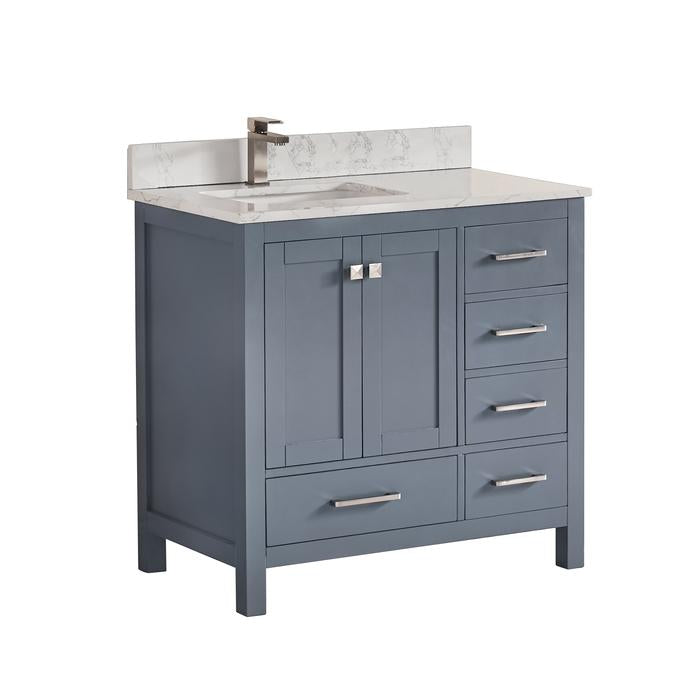 1901 Series 36'' Bathroom Vanity Cabinet Set