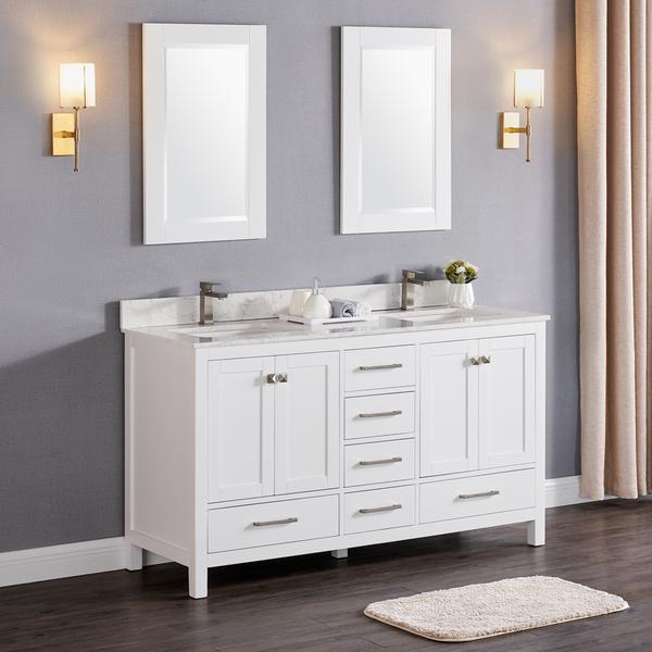 1901 Series 60'' Bathroom Vanity Cabinet Set