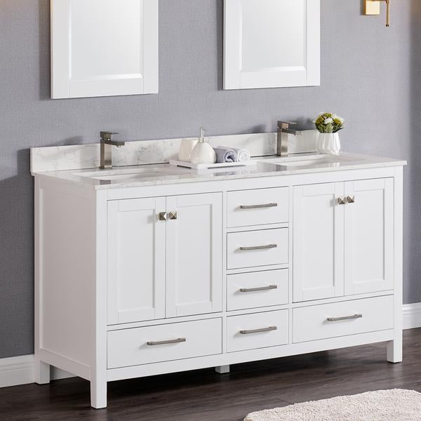 1901 Series 60'' Bathroom Vanity Cabinet Set