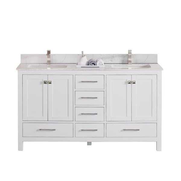 1901 Series 60'' Bathroom Vanity Cabinet Set