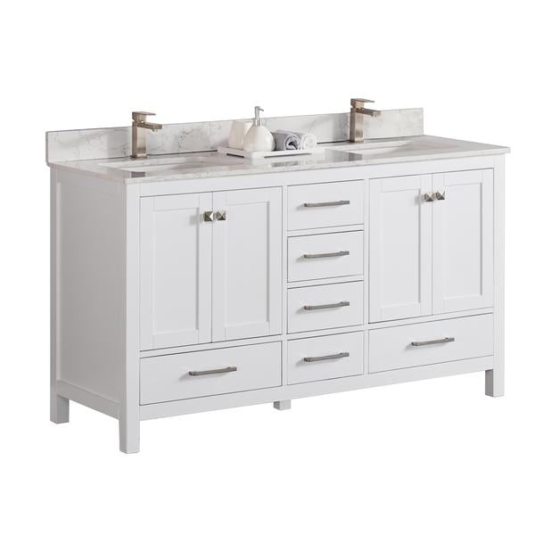 1901 Series 60'' Bathroom Vanity Cabinet Set