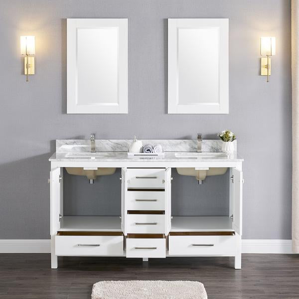 1901 Series 60'' Bathroom Vanity Cabinet Set