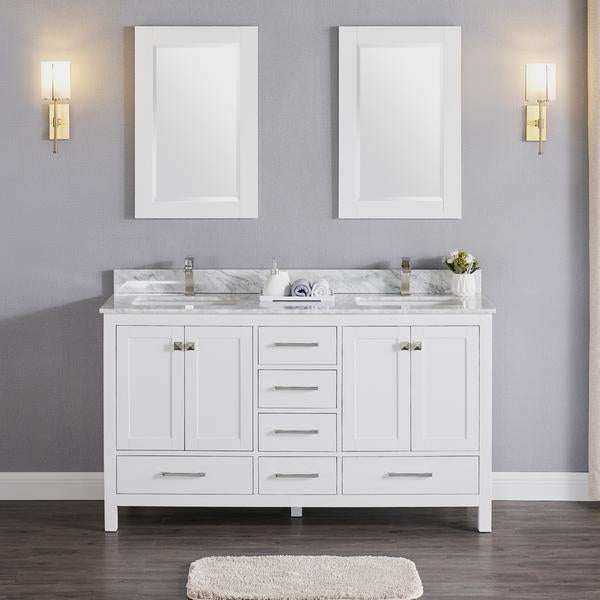 1901 Series 60'' Bathroom Vanity Cabinet Set