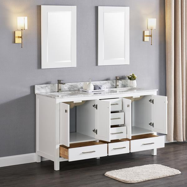 1901 Series 60'' Bathroom Vanity Cabinet Set