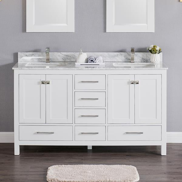 1901 Series 60'' Bathroom Vanity Cabinet Set