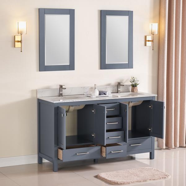 1901 Series 60'' Bathroom Vanity Cabinet Set