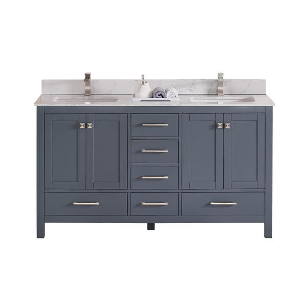 1901 Series 60'' Bathroom Vanity Cabinet Set