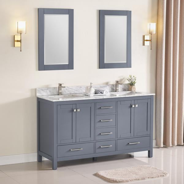 1901 Series 60'' Bathroom Vanity Cabinet Set