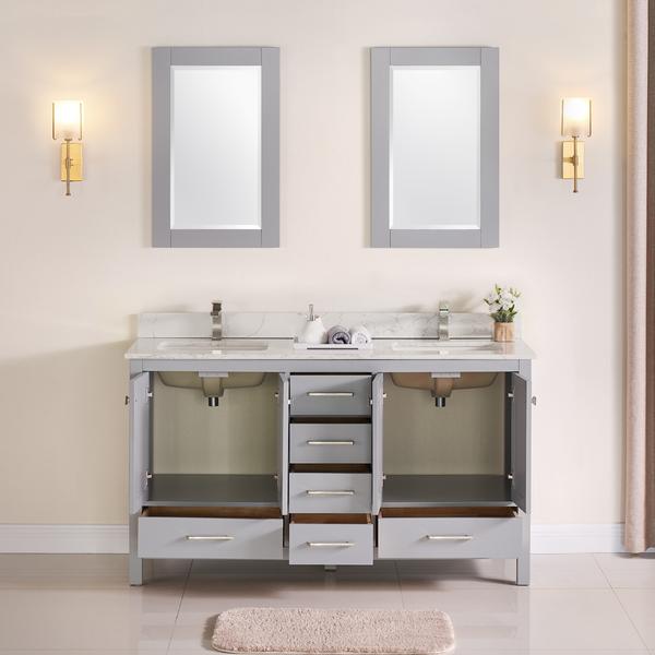 1901 Series 60'' Bathroom Vanity Cabinet Set