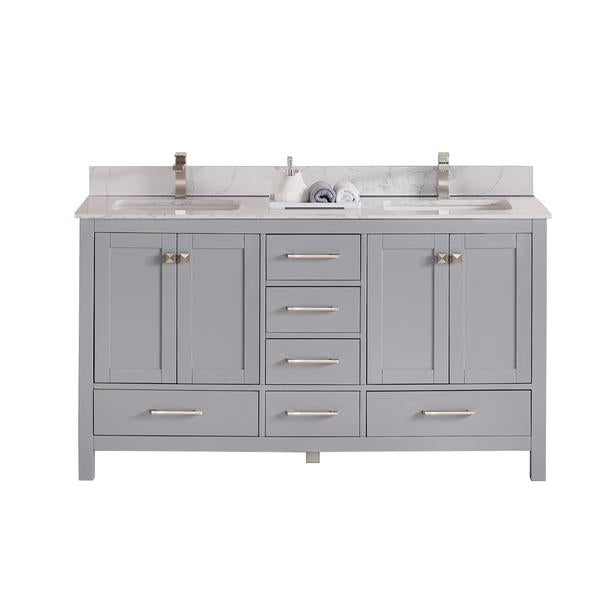 1901 Series 60'' Bathroom Vanity Cabinet Set