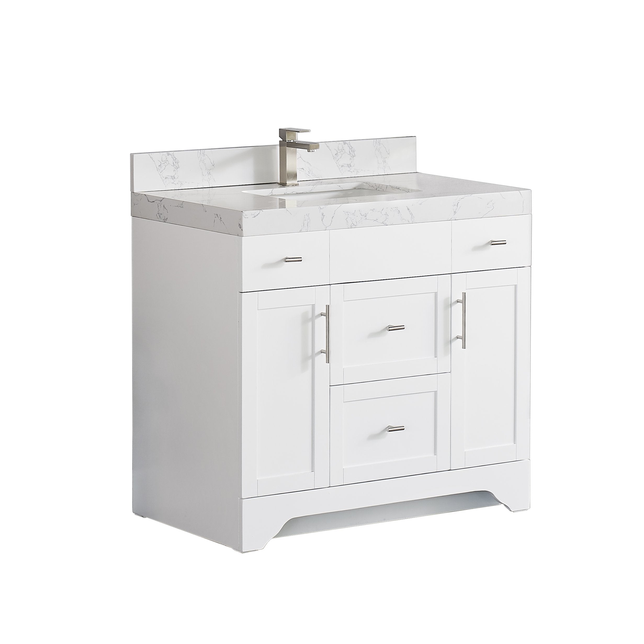 1905 Series 36in Bathroom Vanity Cabinet Set