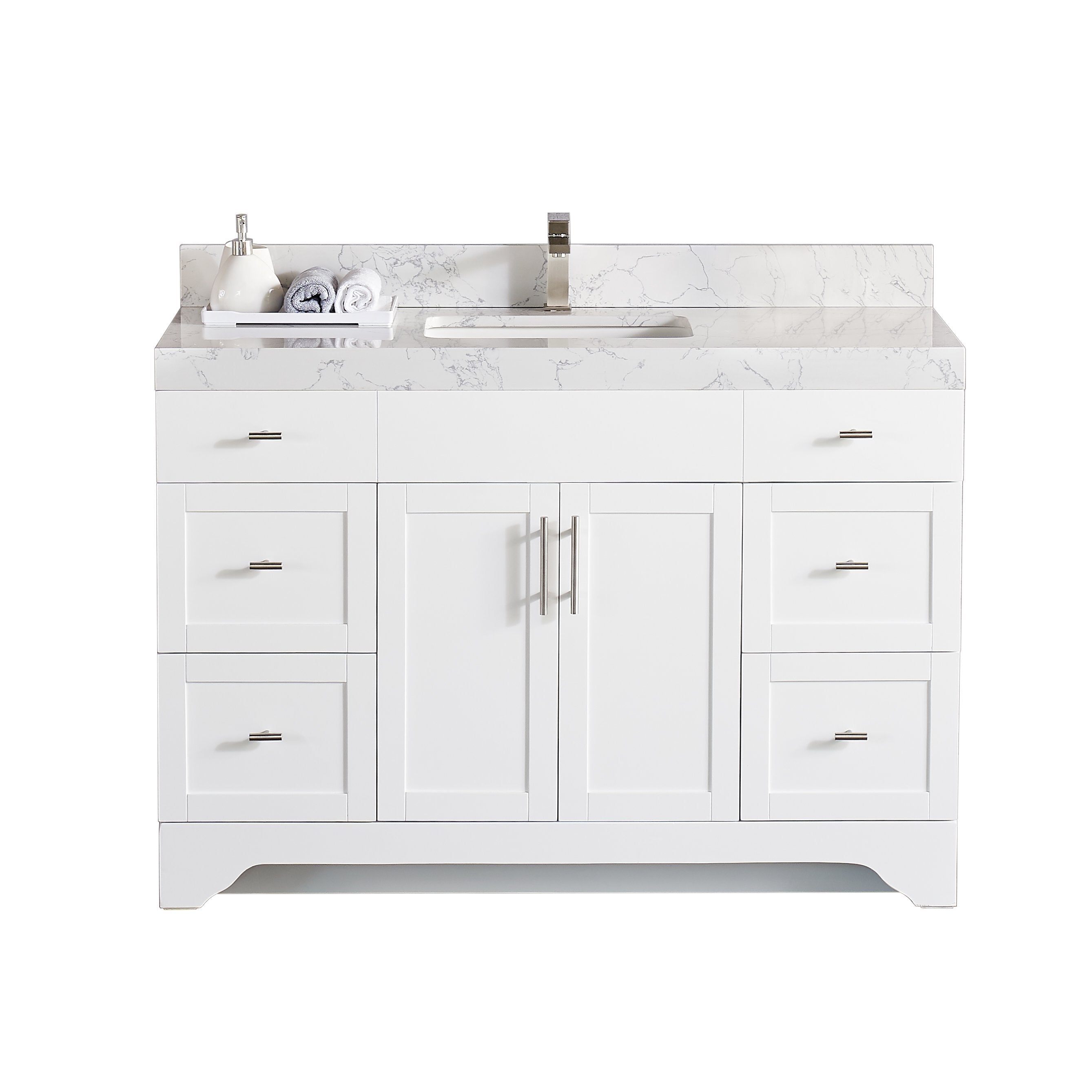 1905 Series 48Inch Bathroom Vanity Cabinet Set