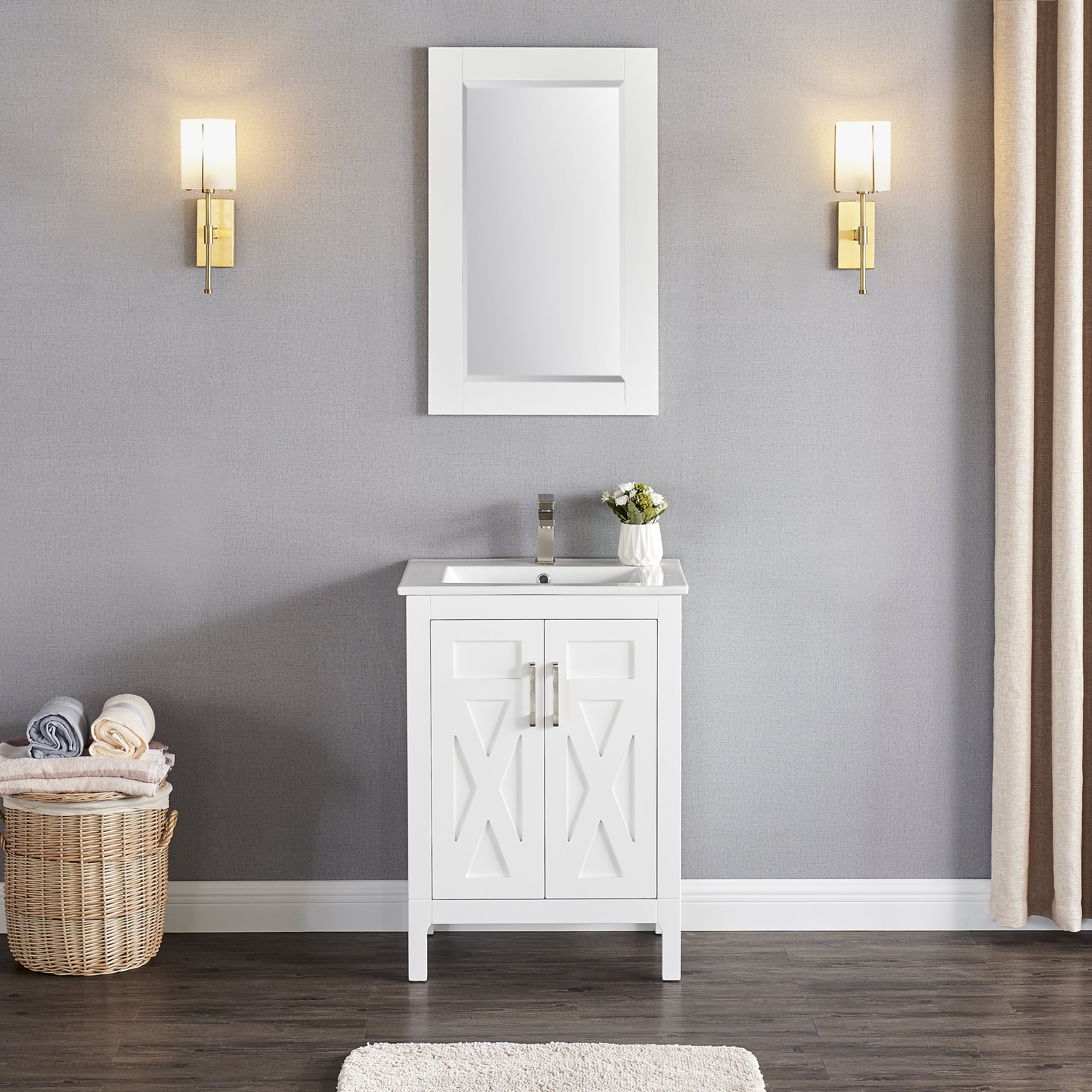 1907 Series 24'' Bathroom Vanity Cabinet Set