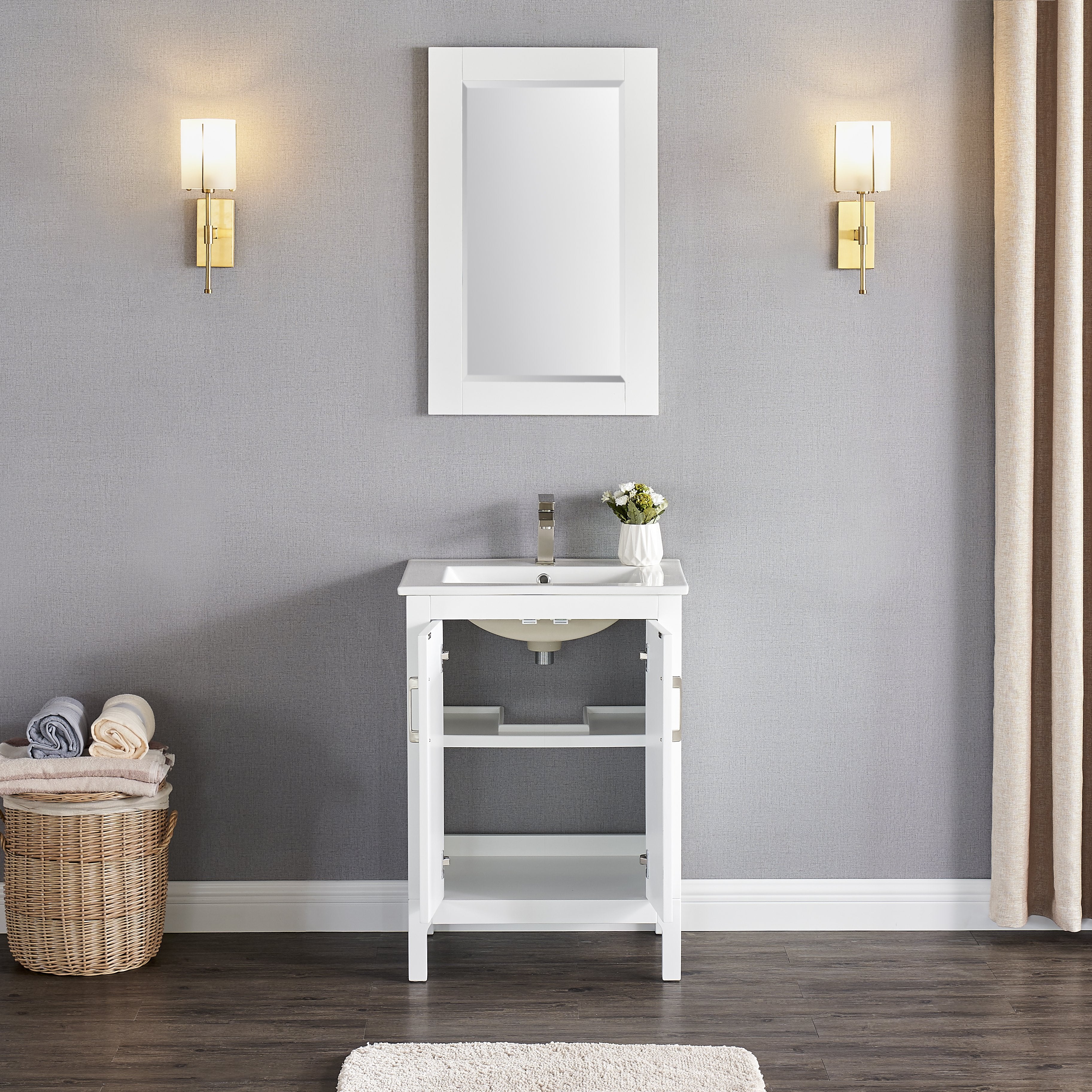 1907 Series 24'' Bathroom Vanity Cabinet Set